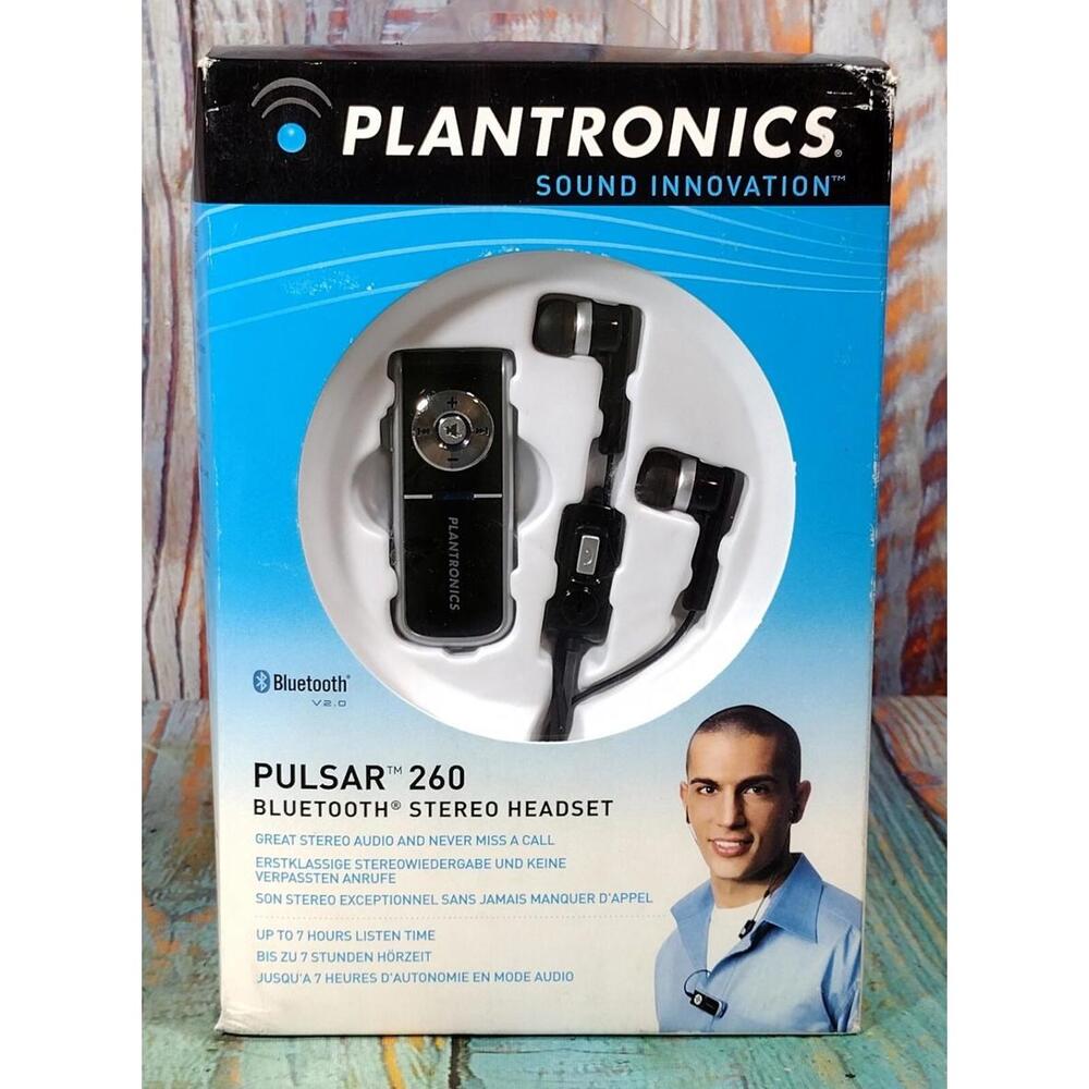 Plantronics Pulsar 260 Bluetooth Stereo‎ Headset